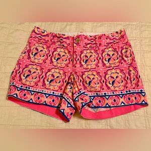 Lilly Pulitzer 5-inch Callahan style- Pink Patterned Women's Shorts